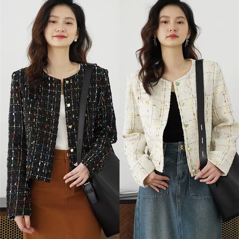 Temperament fashion jacket ladies chanelstyle tops