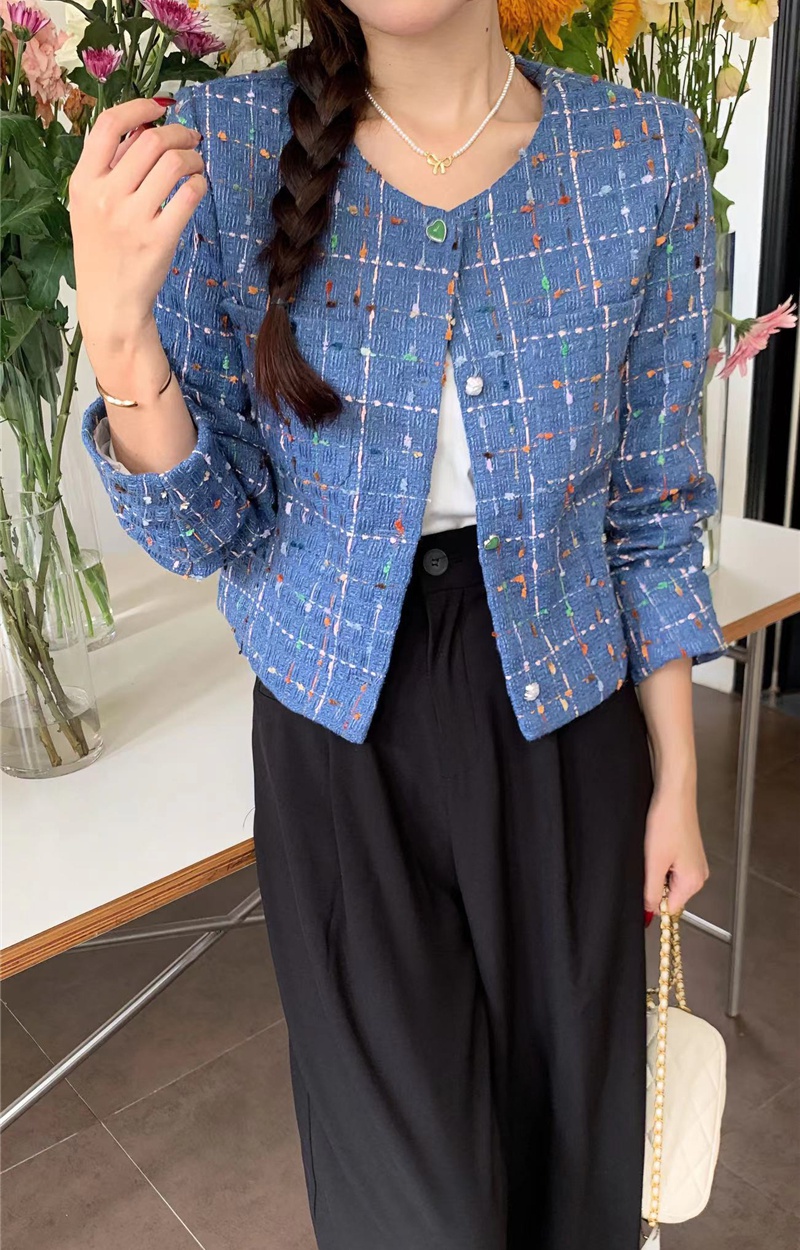 Temperament fashion jacket ladies chanelstyle tops