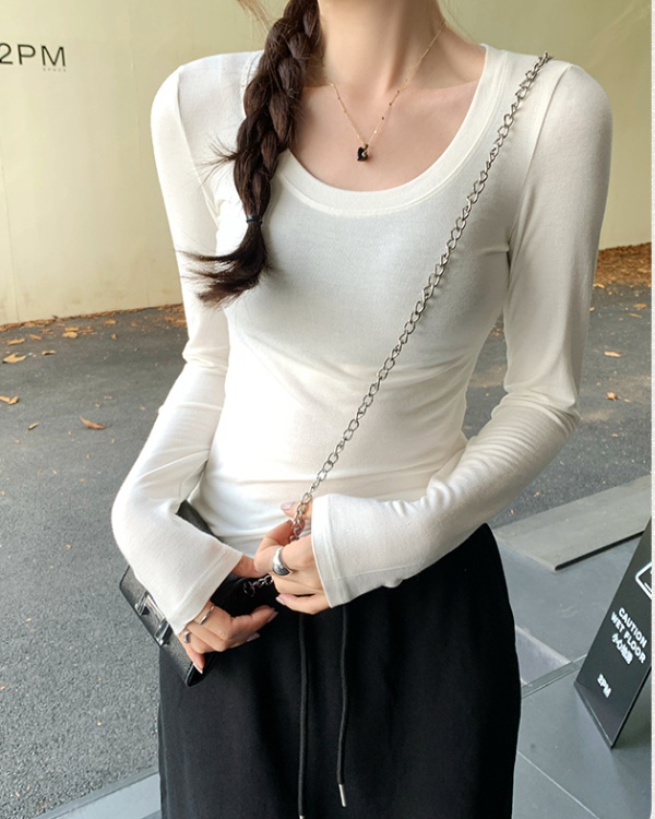 Slim sunscreen T-shirt thin autumn smock for women