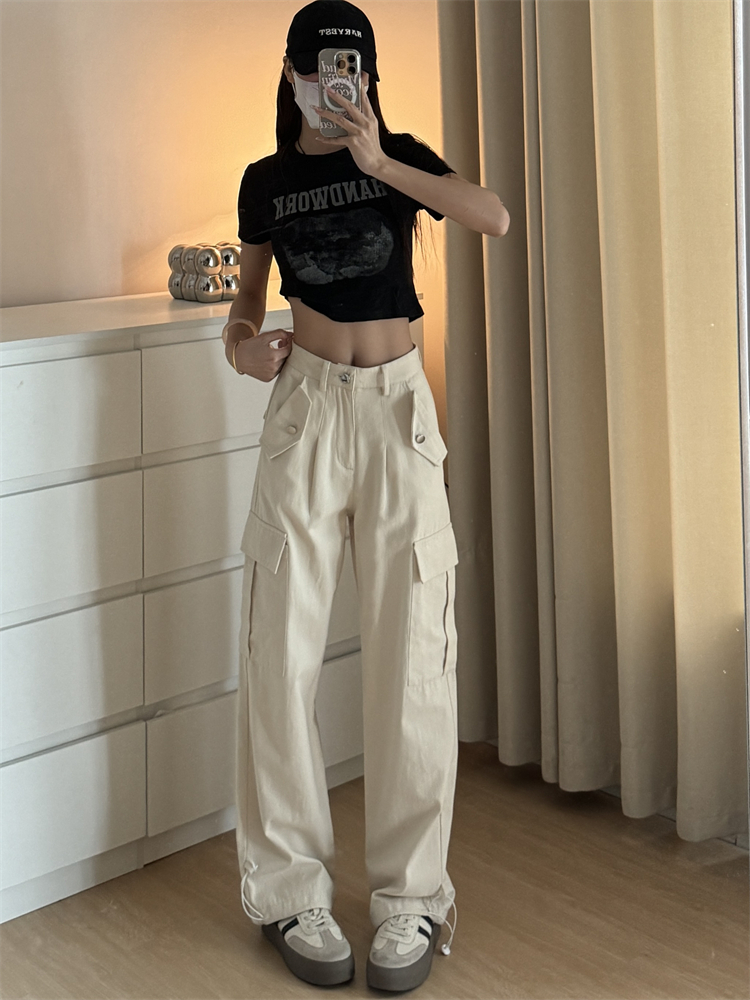 Spicegirl work pants summer casual pants