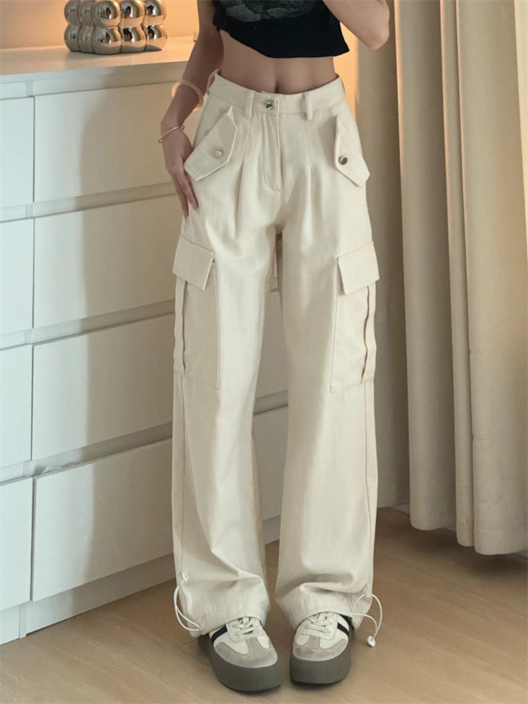 Spicegirl work pants summer casual pants