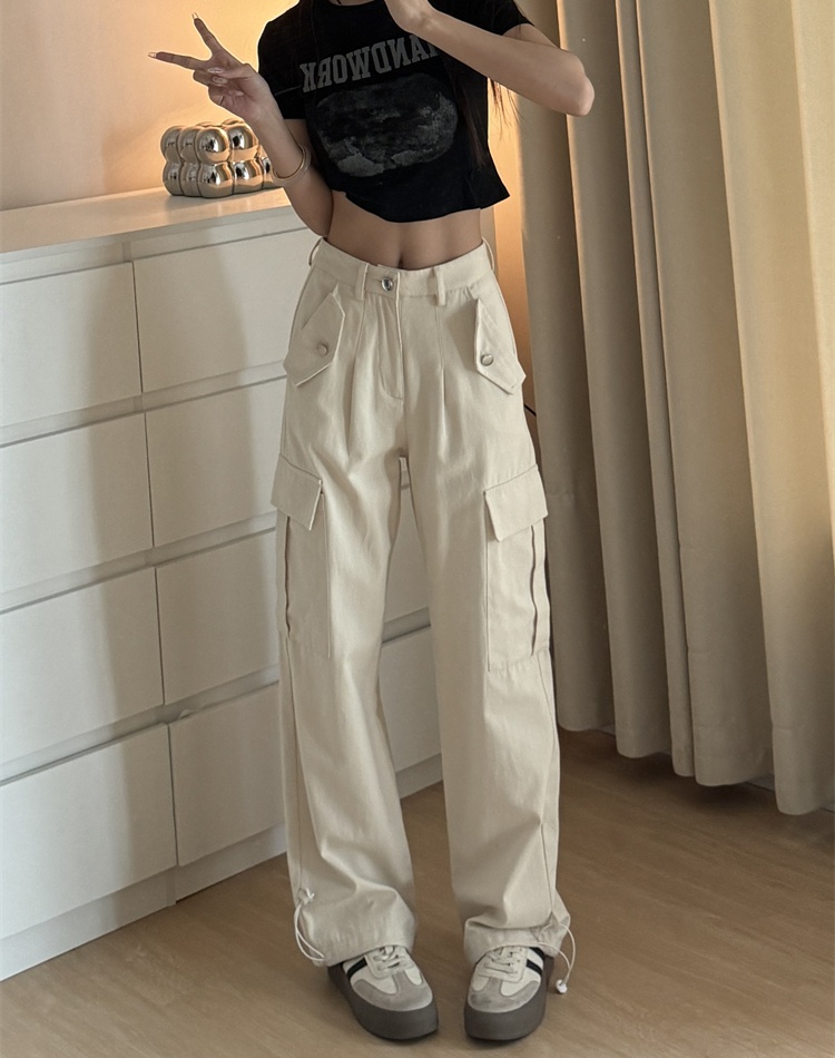 Spicegirl work pants summer casual pants