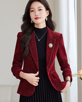 Spring and autumn slim coat temperament Casual tops