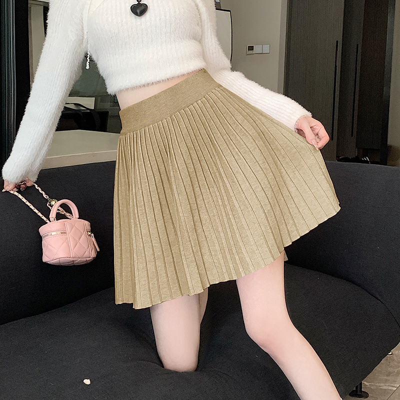 Autumn and winter A-line short skirt Korean style skirt for women