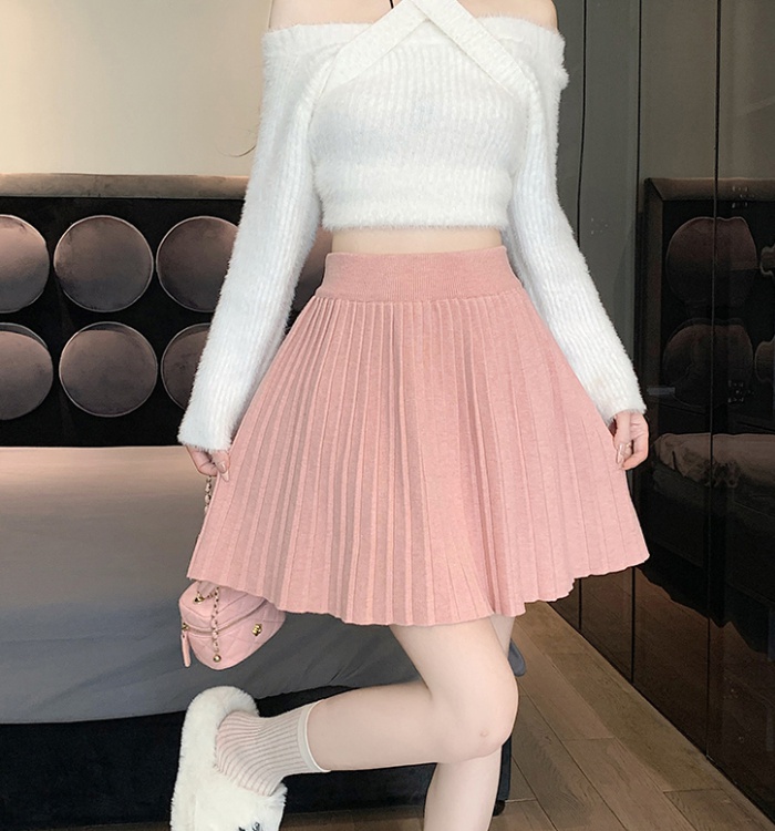 Autumn and winter A-line short skirt Korean style skirt for women