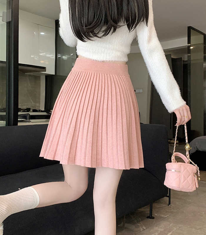 Autumn and winter A-line short skirt Korean style skirt for women