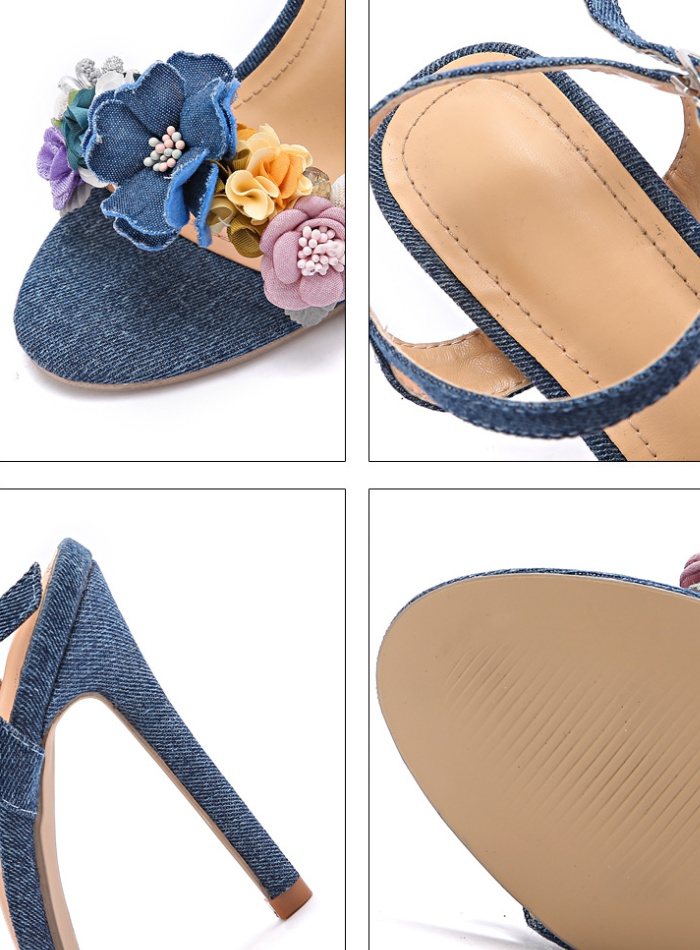 France style sandals high-heeled high-heeled shoes for women