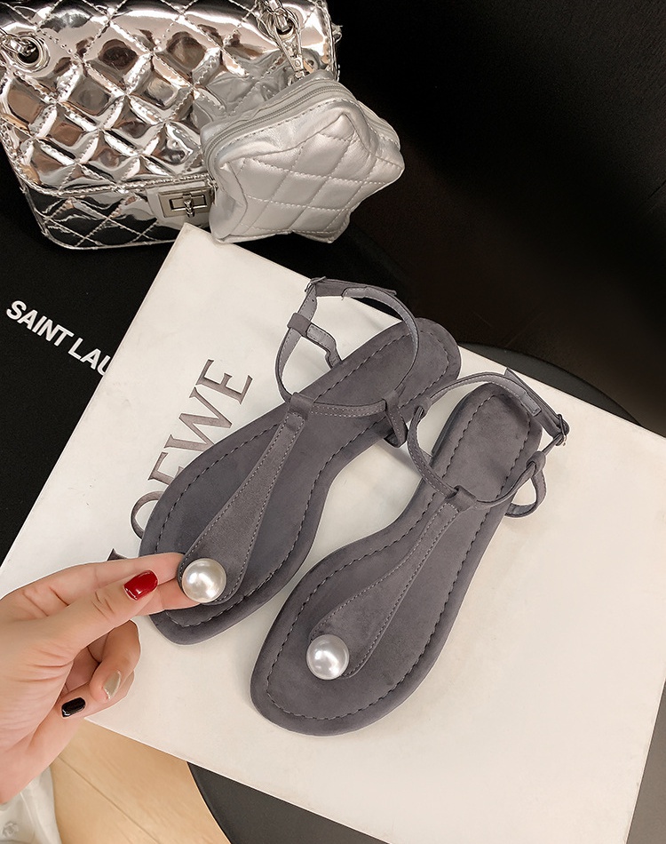 Rome style summer soft soles  retro cozy flat sandals