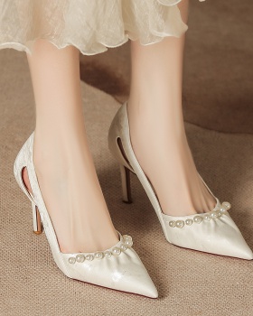 Temperament high-heeled shoes hollow shoes for women