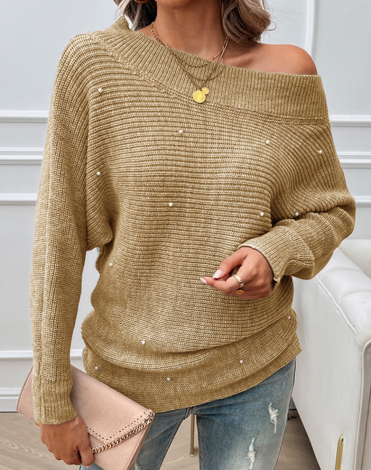 Casual sweater European style tops for women