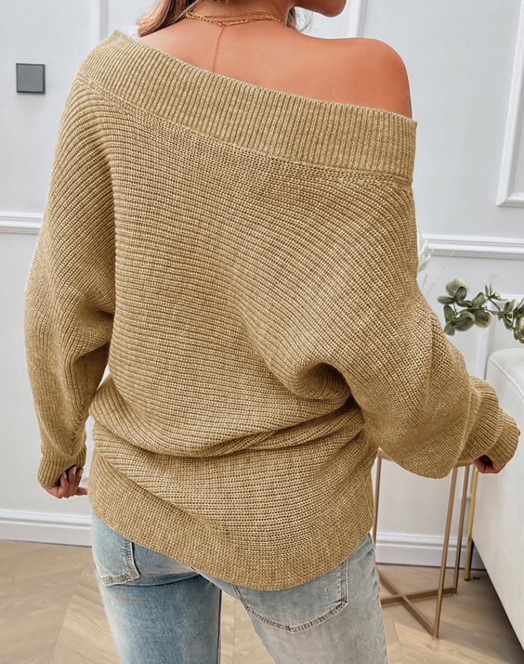 Casual sweater European style tops for women