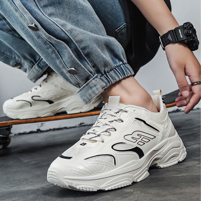 Korean style clunky sneaker Casual Sports shoes for men