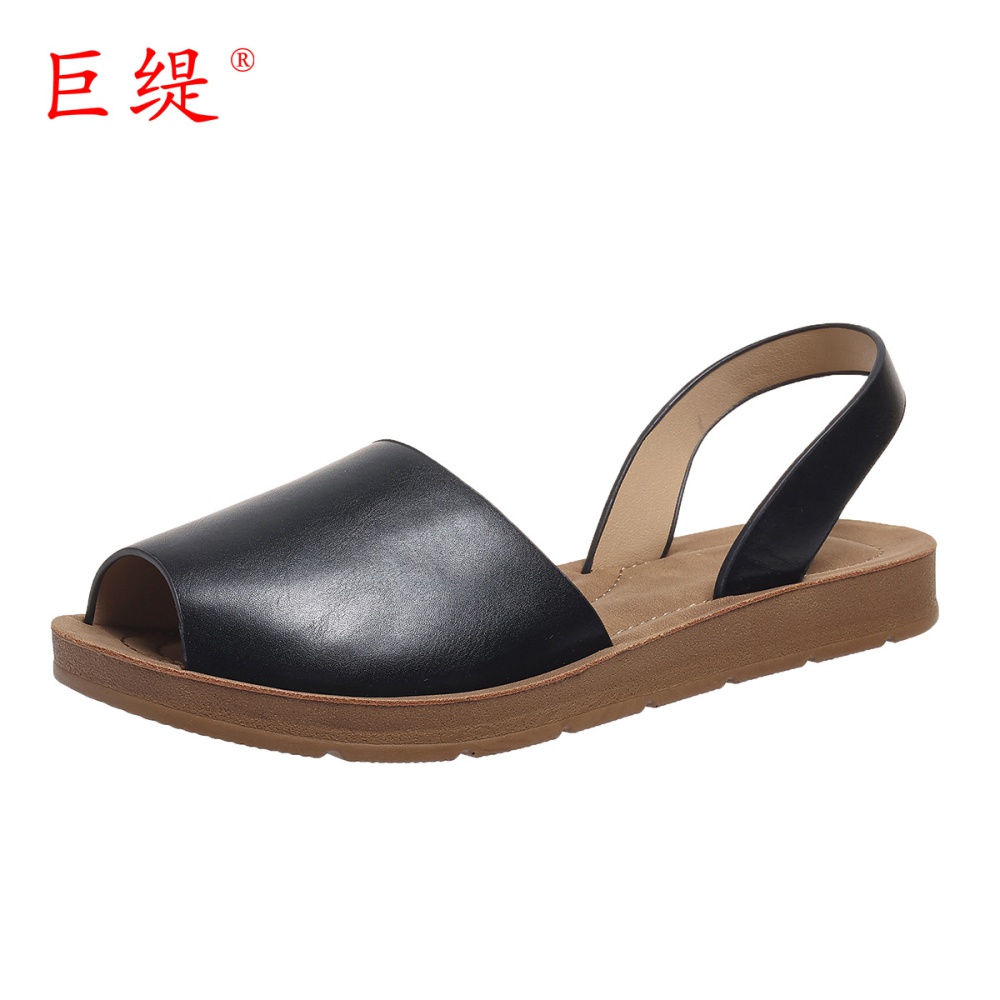 Summer large yard European style flat sandals