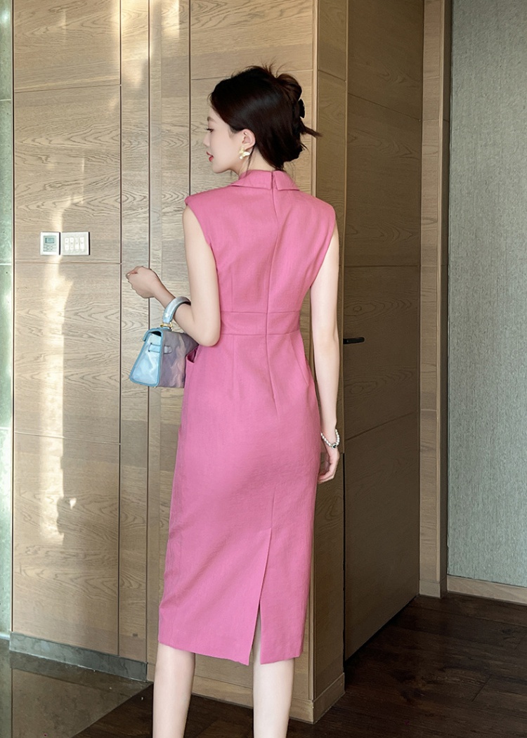 Summer dress package hip business suit for women