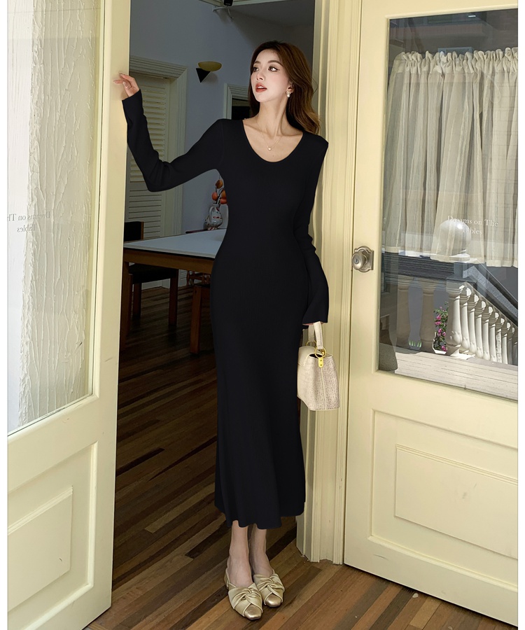 Inside the ride sweater dress package hip dress for women