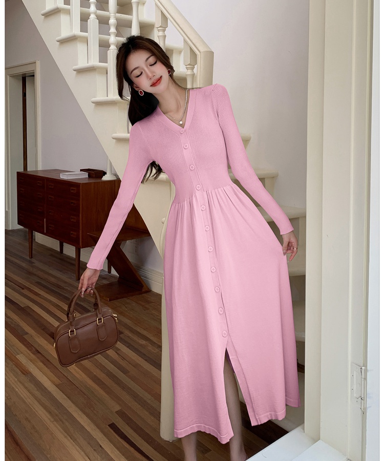 Autumn and winter dress long dress for women