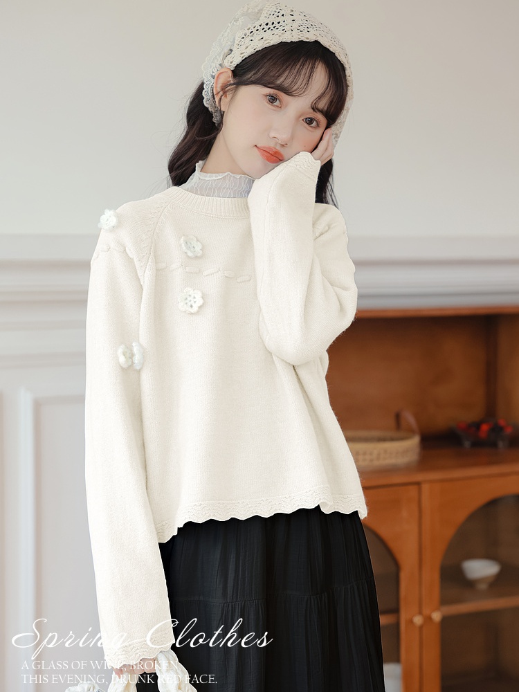 Thermal coat pullover sweater for women