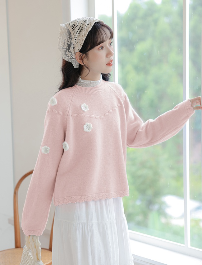 Thermal coat pullover sweater for women