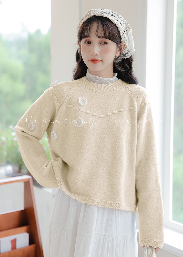 Thermal coat pullover sweater for women