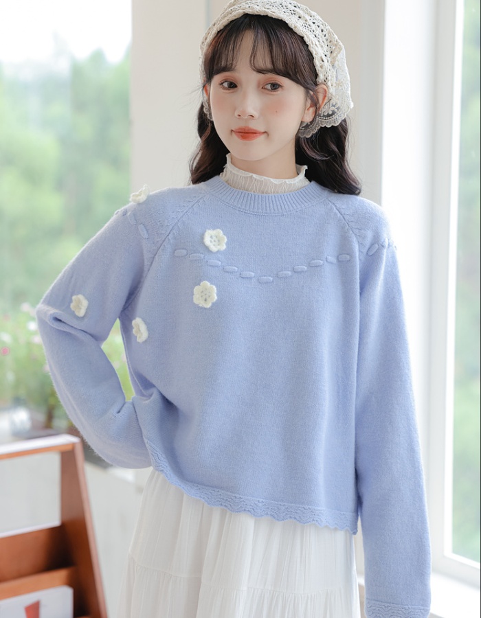 Thermal coat pullover sweater for women