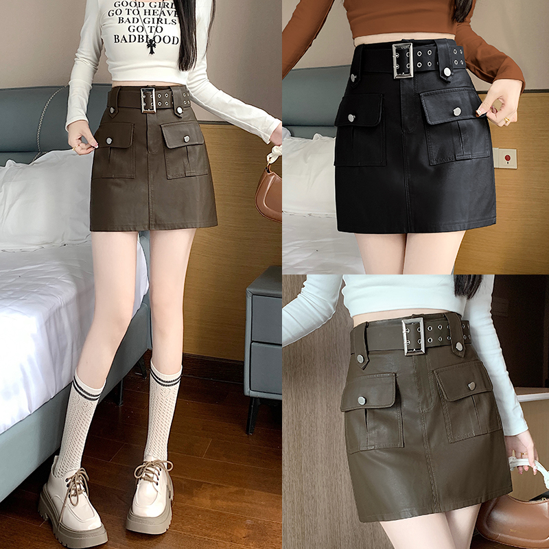 Slim anti emptied short skirt package hip skirt for women