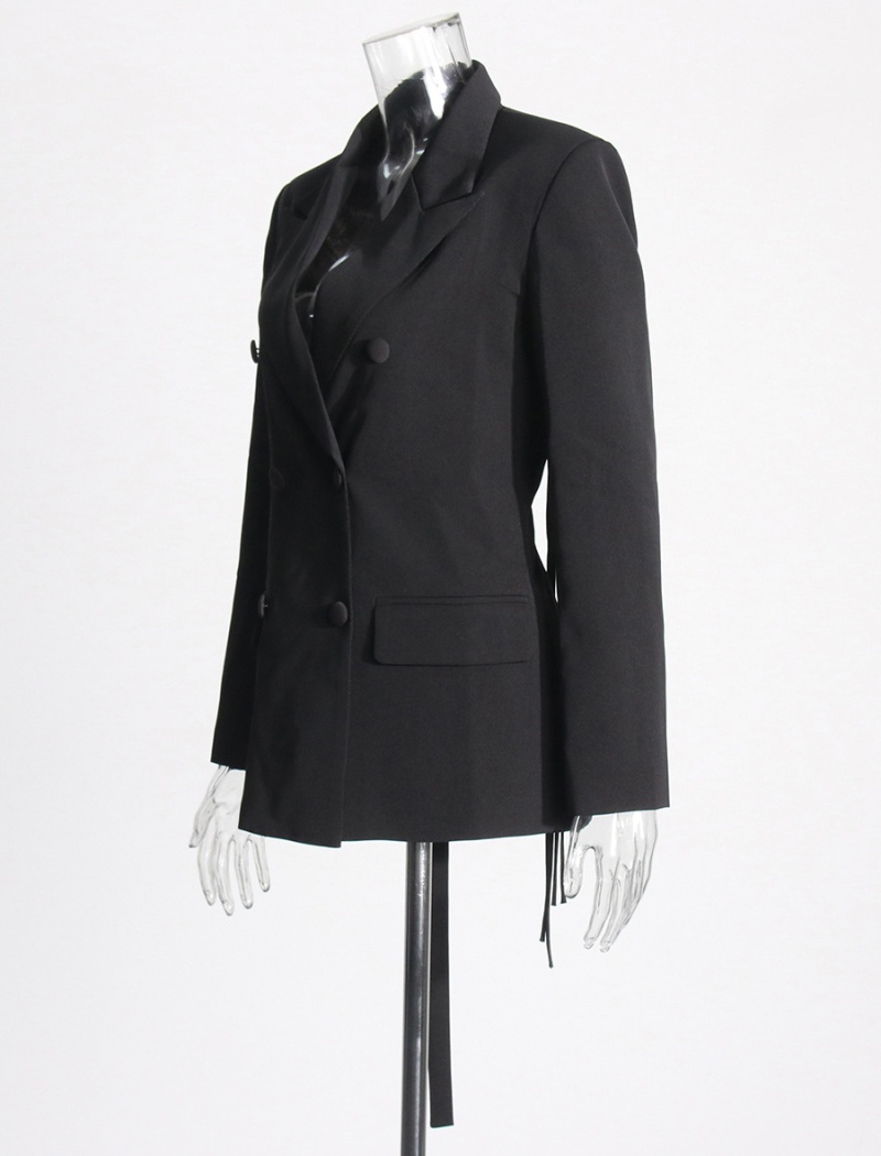 Double-breasted coat fashion business suit for women