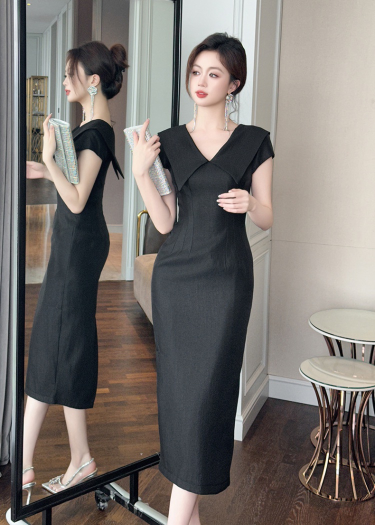 Banquet package hip formal dress slim summer dress for women