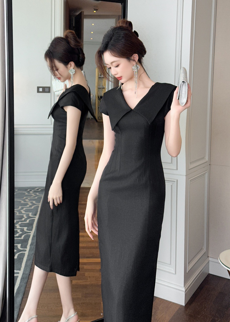 Banquet package hip formal dress slim summer dress for women