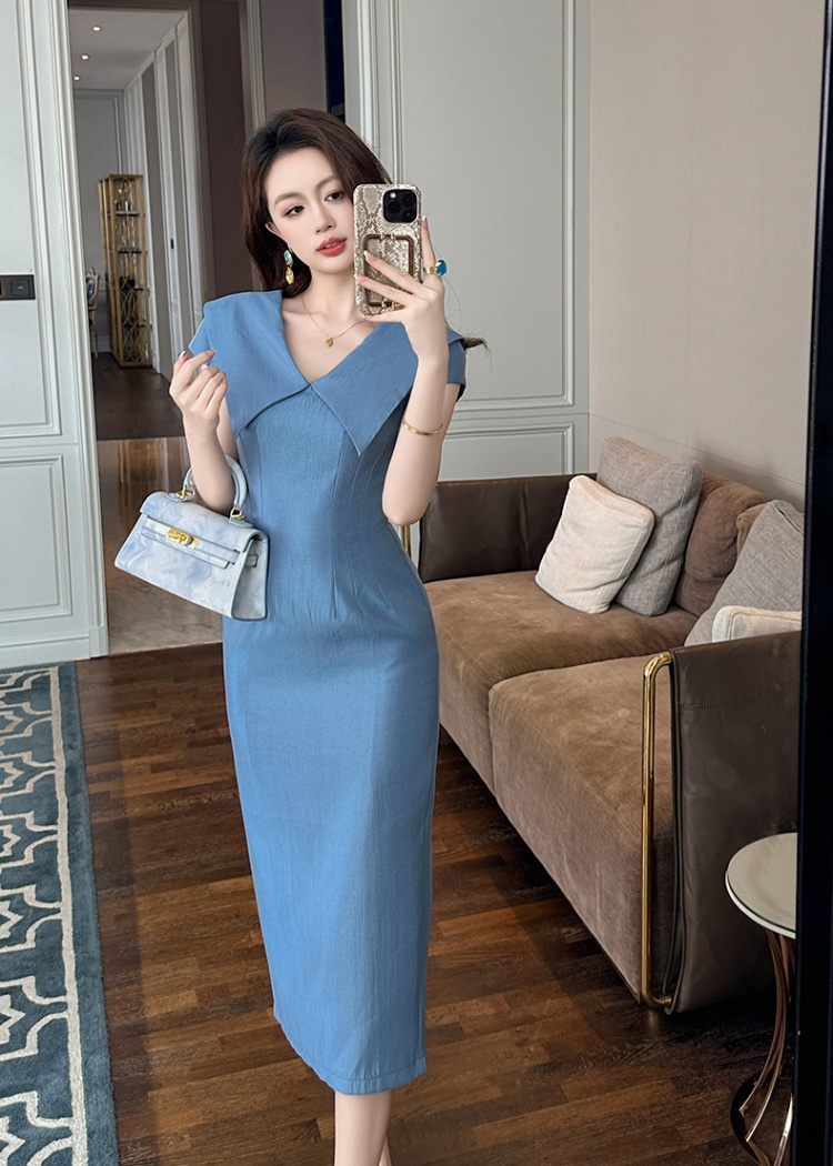 Banquet package hip formal dress slim summer dress for women