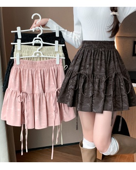 High waist short skirt autumn and winter skirt for women