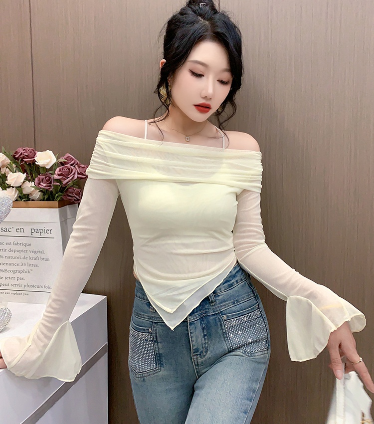 Long sleeve T-shirt small shirt for women