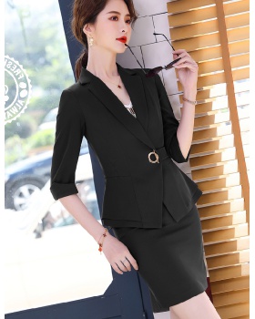 Overalls business suit coat 2pcs set