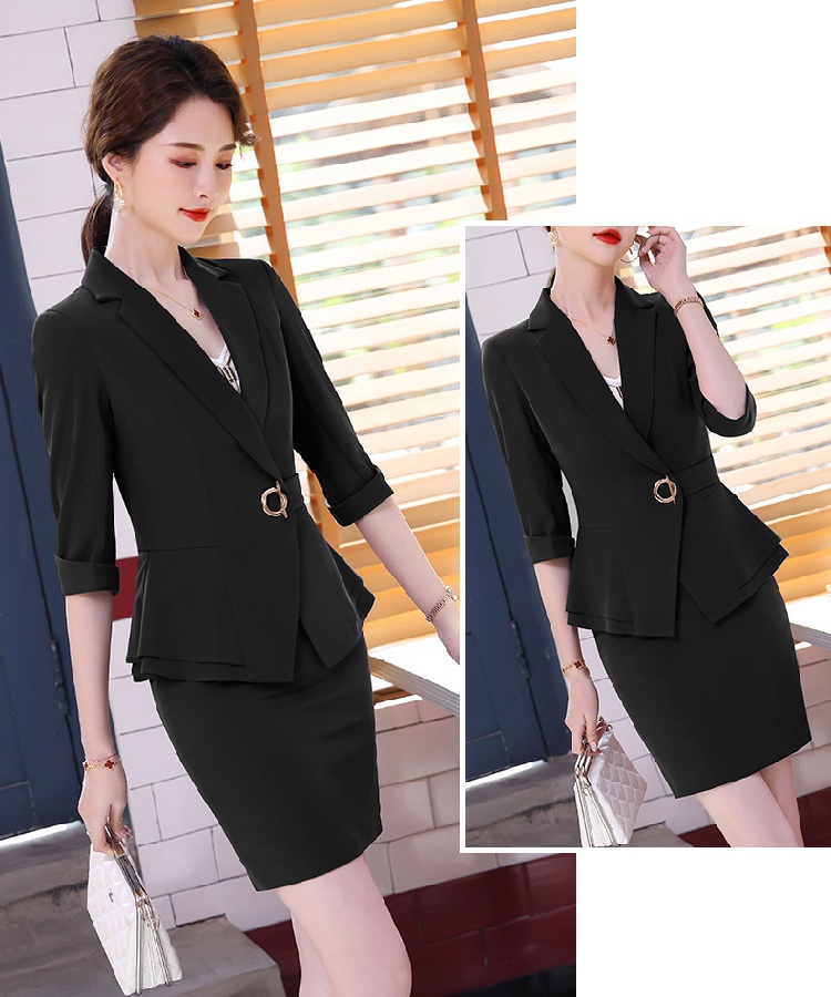 Overalls business suit coat 2pcs set