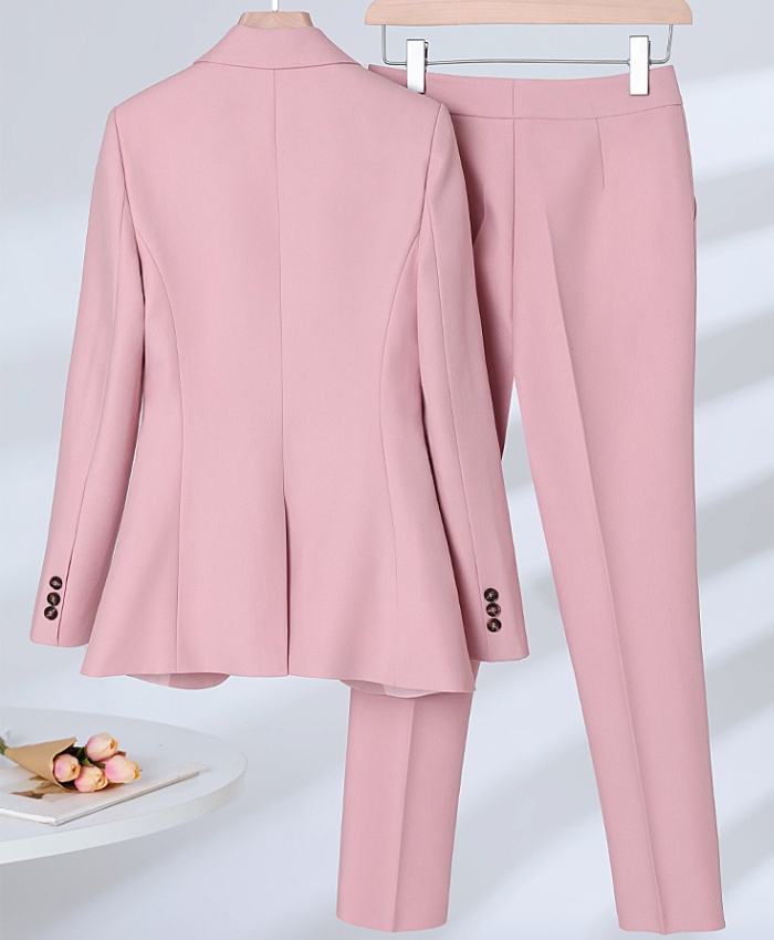 Overalls coat business suit 3pcs set for women