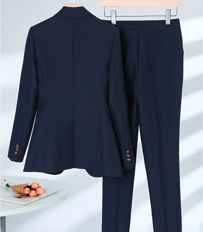 Overalls coat business suit 3pcs set for women