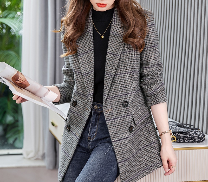 Long sleeve profession business suit overalls coat