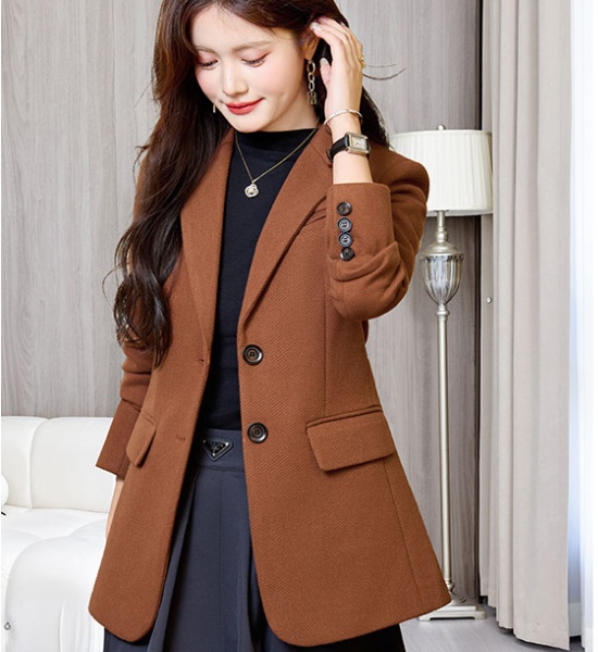 Long sleeve overalls coat profession business suit for women