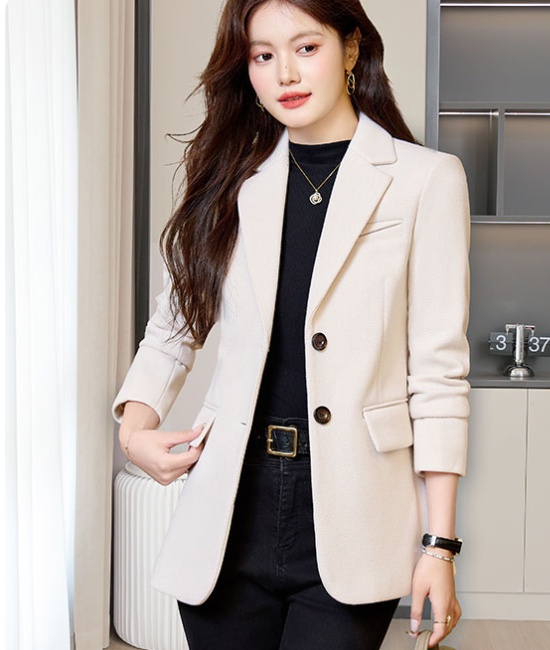 Long sleeve overalls coat profession business suit for women