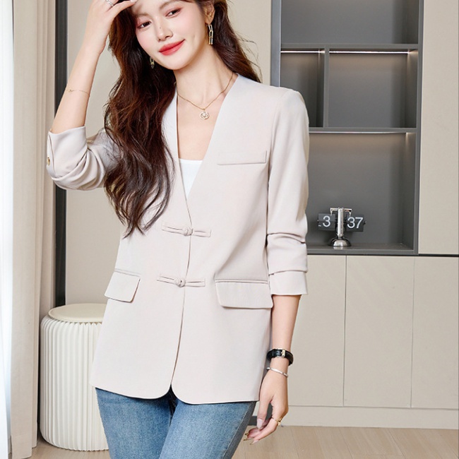 Long sleeve overalls business suit profession coat