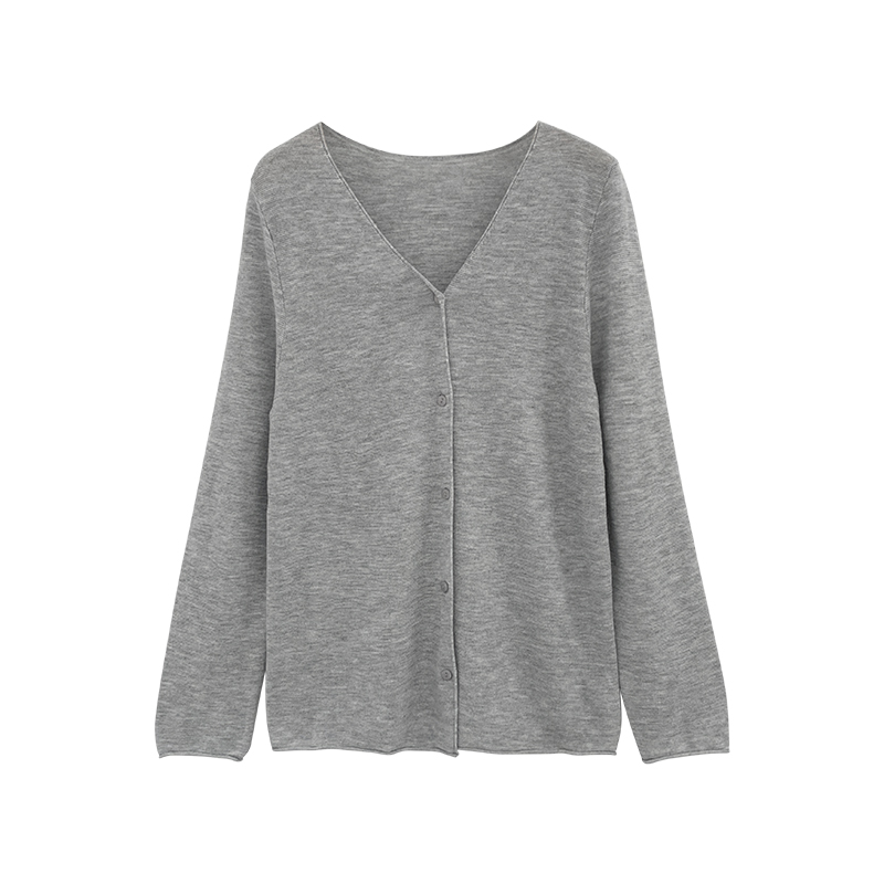 Korean style autumn cardigan loose wool tops for women