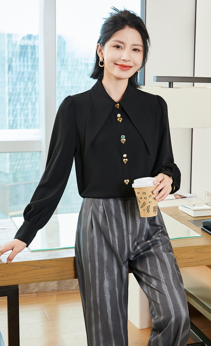 Profession suit pants slim shirts a set for women