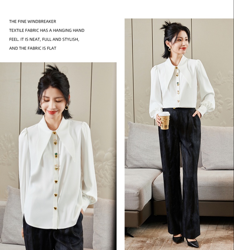 Profession suit pants slim shirts a set for women