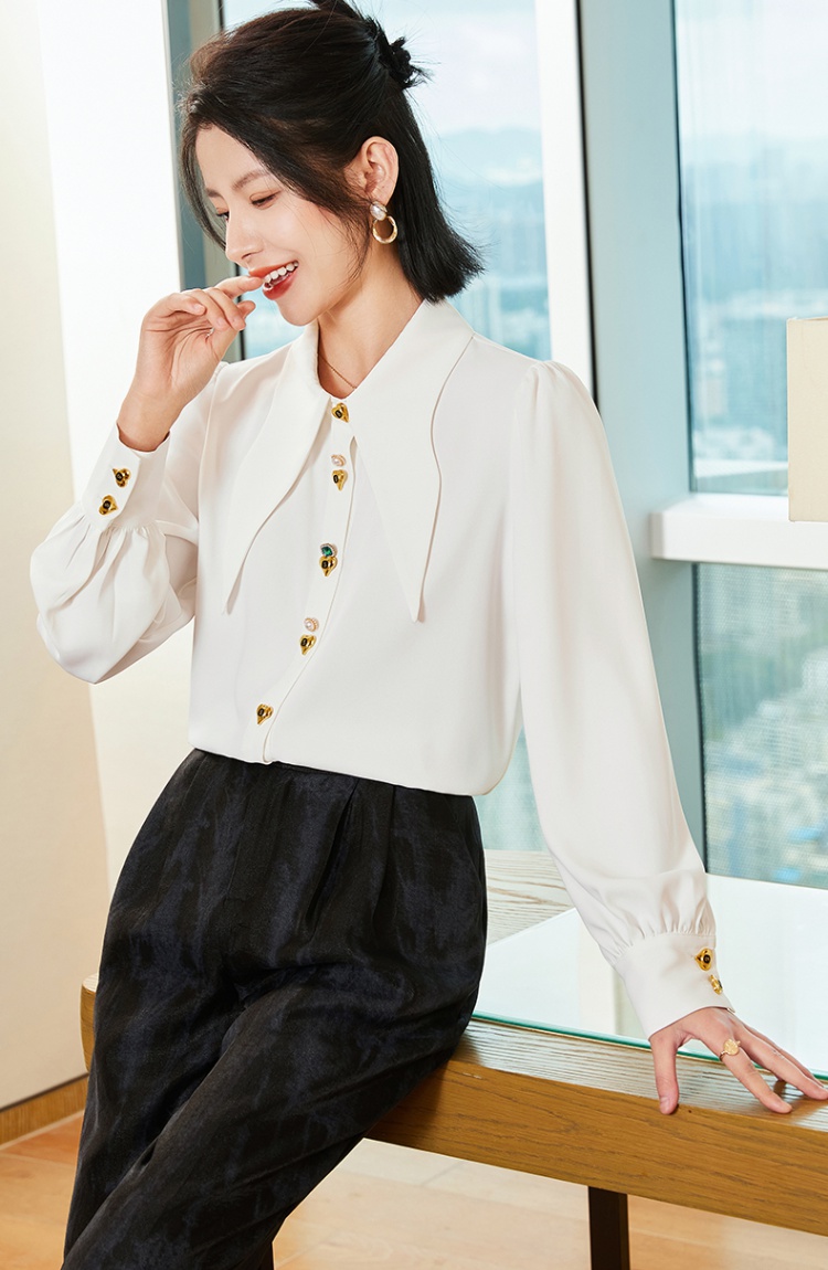 Profession suit pants slim shirts a set for women