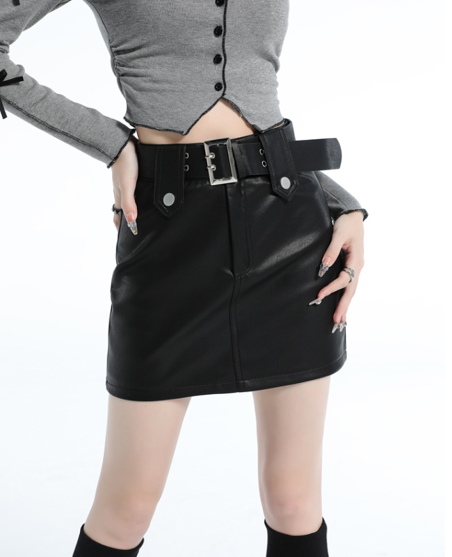 Package hip belt autumn skirt for women