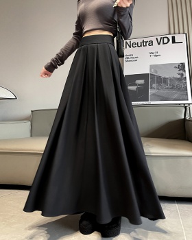 Autumn mopping skirt big skirt drape business suit