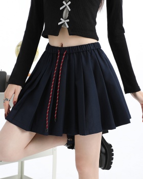 Pleated slim business suit Casual skirt for women