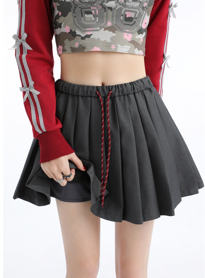 Pleated slim business suit Casual skirt for women