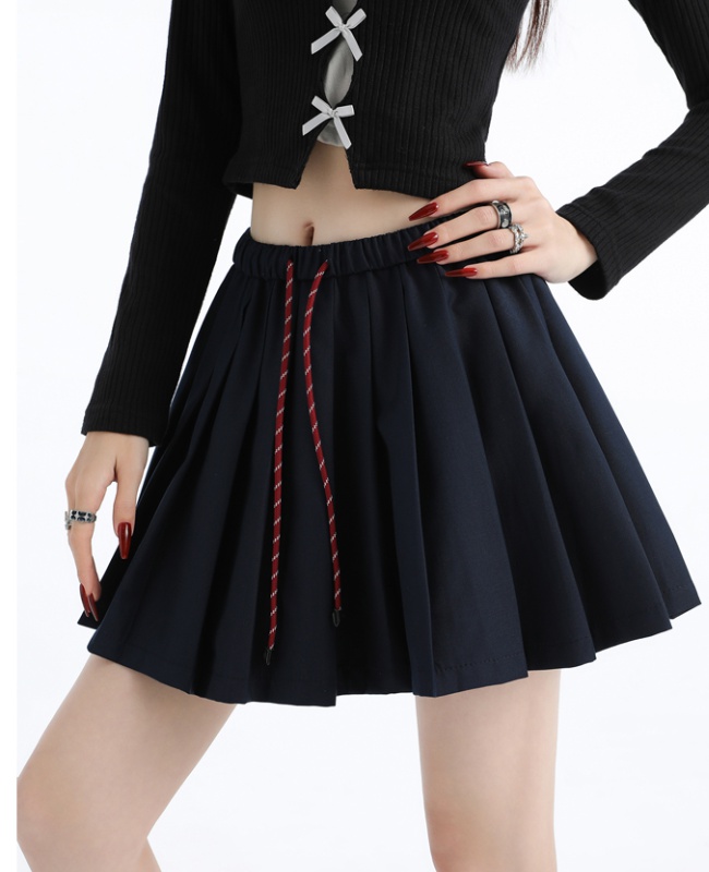 Pleated slim business suit Casual skirt for women