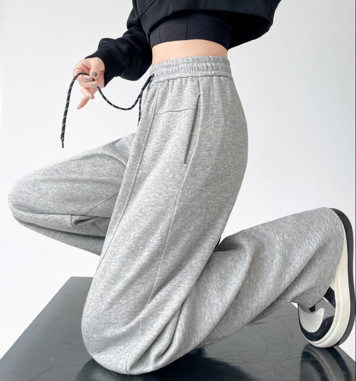 Casual sweatpants wide leg pants for women