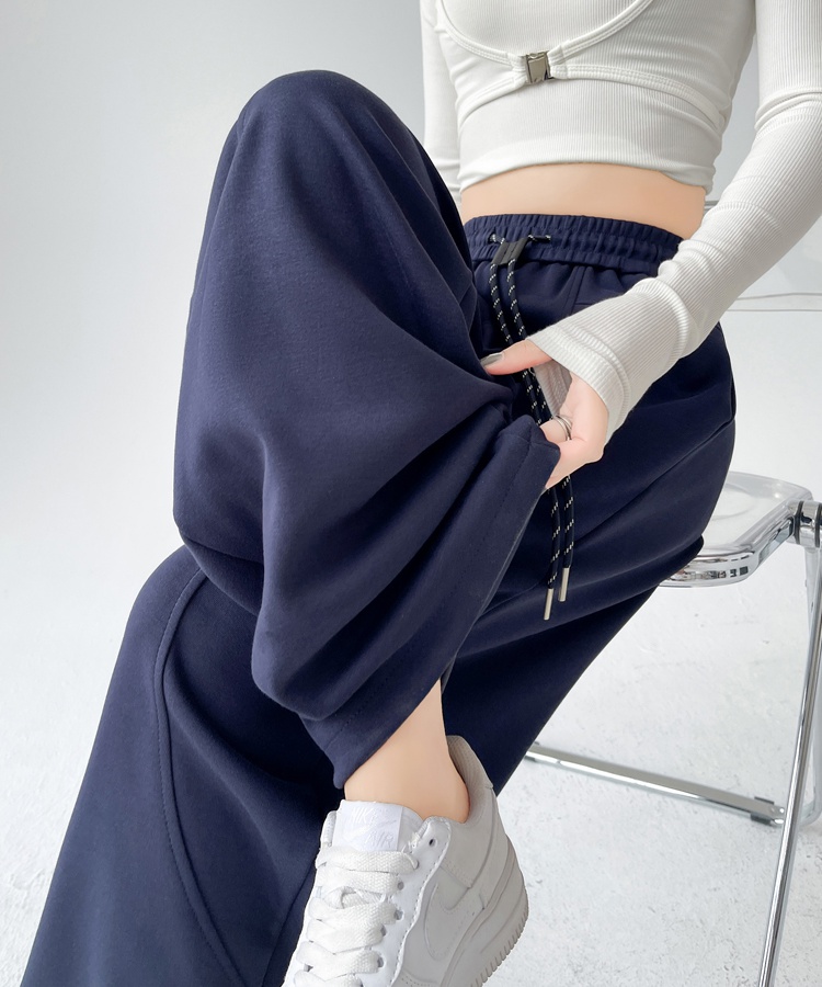 Casual sweatpants wide leg pants for women